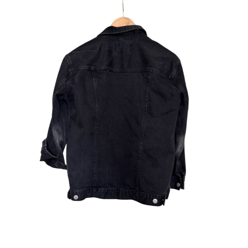 Madewell Oversized Jean Jacket in Lunar Wash. - Picture 4 of 6